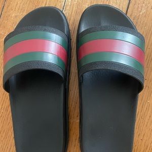 Gucci slides- Men’s size 8.